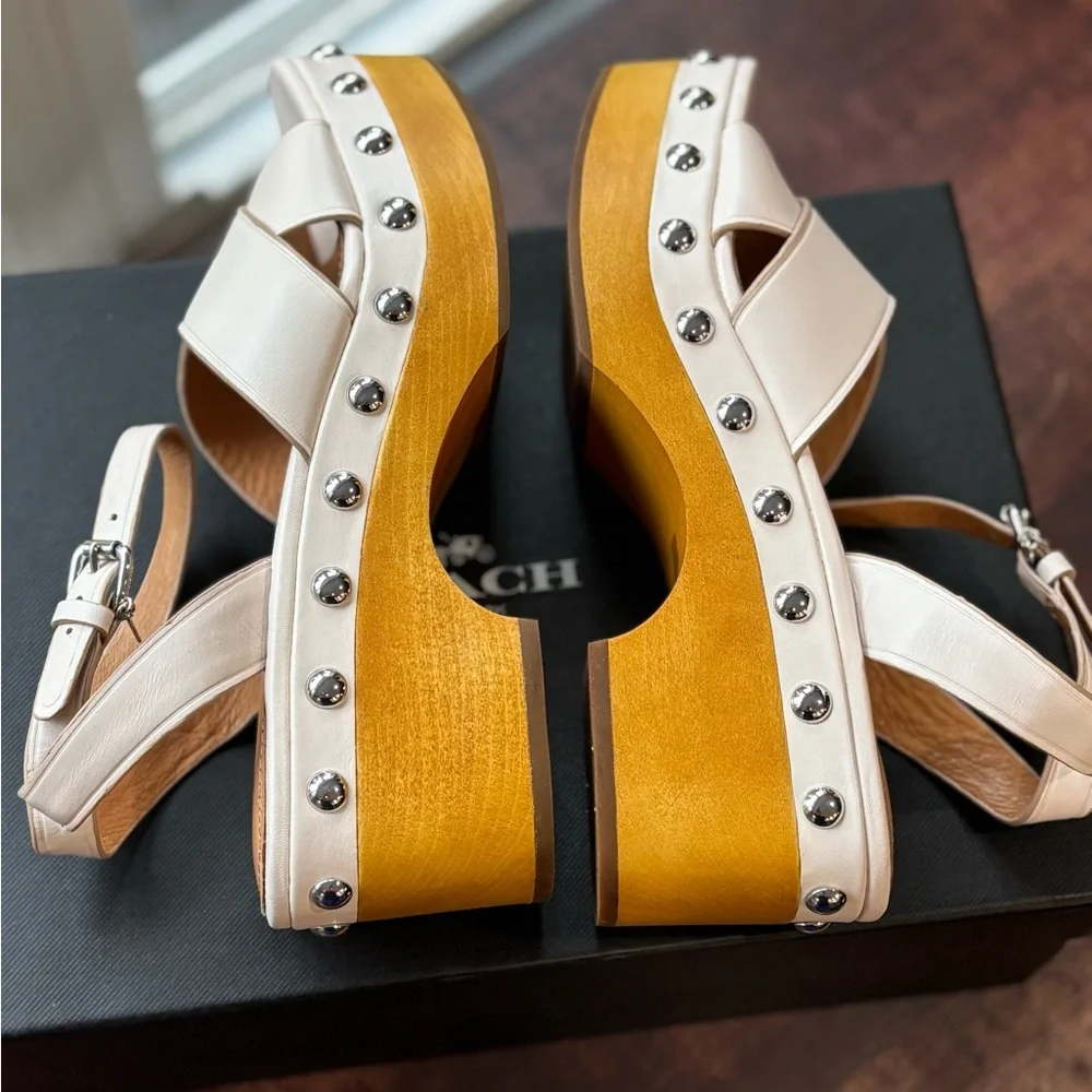 COACH - Astor Clog In Chalk_6